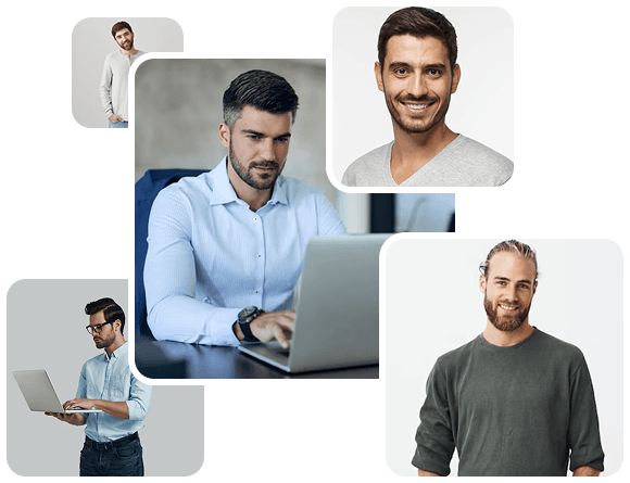 Collage of WeForge engineers
